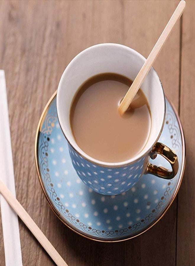 DNY Wooden Coffee Stirrer Sticks 1000 Pcs | 5.5 Inch Eco Friendly Disposable Beverage Stirrers | Strong Smooth Wooden Mixing Sticks for Coffee, Tea & Cold Drinks | for Home Office Cafe Bar Party Use - Image 3